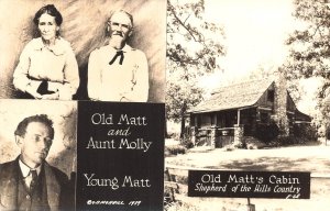 Branson, Mo. “Old Matt’s Cabin In The Shepherd Of The Hills Country, RPC