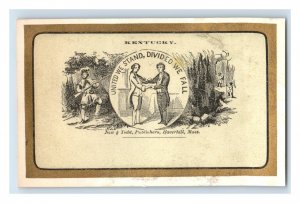 1880s New & Todd Kentucky State Seal P112