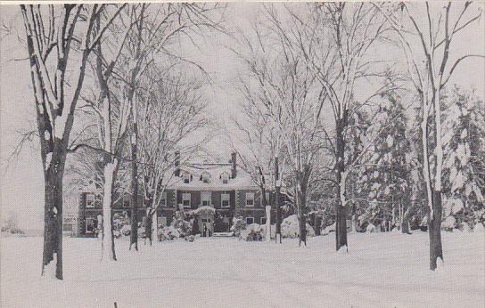 Massachusetts Lenox Winter Time Main Entrance Eastover Resort Dexter Press