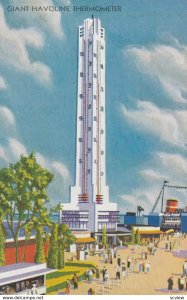 CHICAGO , Illinois , 1933 Exposition ; Giant Havoline Thermometer