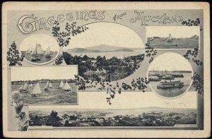 new zealand, AUCKLAND, Multiview (1910)