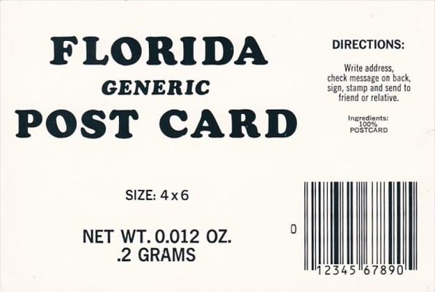 Florida Generic Post Card