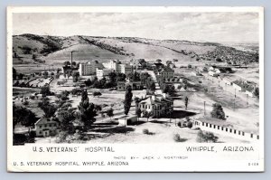 J92/ Whipple Arizona Postcard c1950 U.S. Veteran's Hospital Building  18