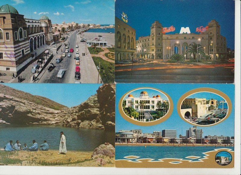 LIBYA LIBIA 32 Postcards mostly 1960-2000 period incl Postally Used (L5585)