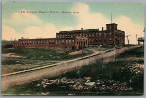 HUDSON MA LAPOINTE MACHINE TOOL CO. ANTIQUE POSTCARD