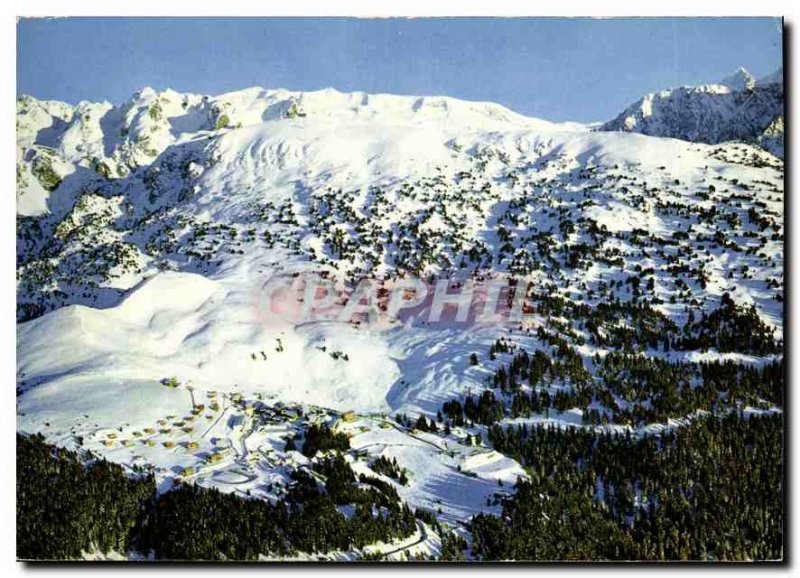 Postcard Modern Chamrousse massive general view of the Grandes Rousses