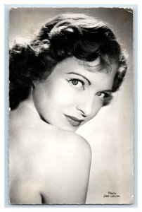 Vintage Real Photo RPPC Actress Line Renaud Original Postcard P37