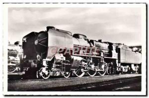 Postcard Old Train Locomotive SNCF has 231 C 49 88