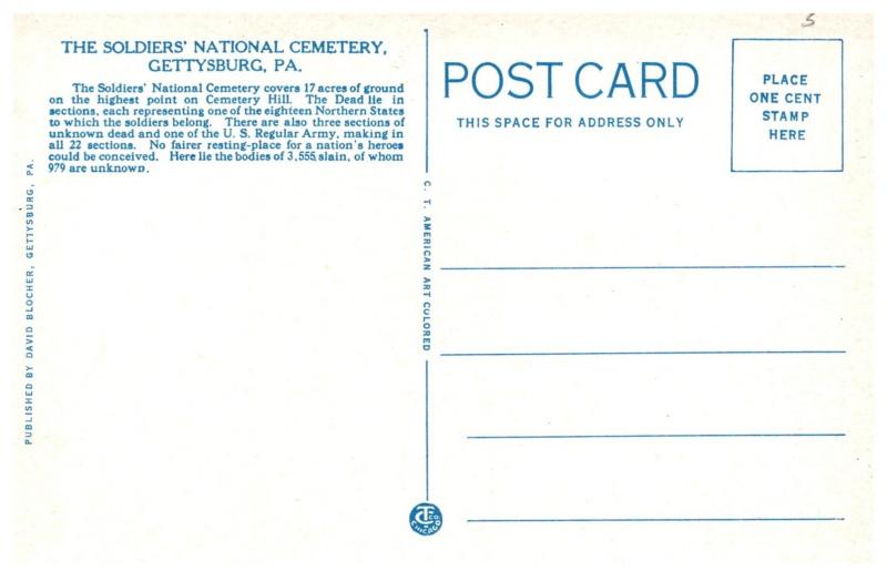 Pennsylvania Gettysburg Soldier's National Cemetery