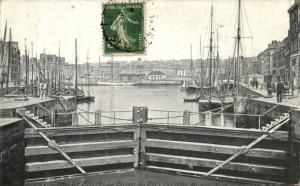 CPA Le HAVRE - Le Bassin du Rois vue prise du pont Noire (200851)