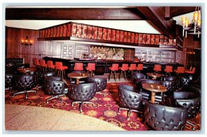 c1960s Bonanza Lounge Ponderosa Inn Burley Idaho ID Unposted Vintage Postcard