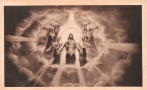 Vintage Postcard Veronira's Veil Passion Play West Hoboken NJ Martyrs in Heaven