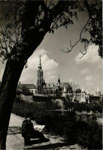 CPA Budapest- Panorama the Matyas church&The Fisher's bastion HUNGARY (835588)