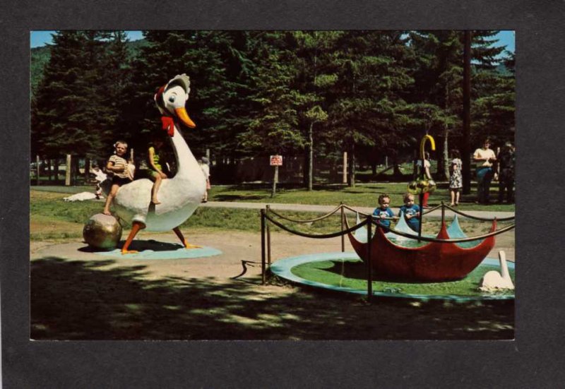 NH Santa's Village Amusement Park Jefferson New Hampshire Fountain Rides