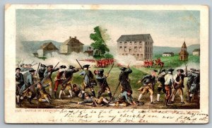 Battle of Lexington  Revolutionary War   Massachusetts   Postcard  1905