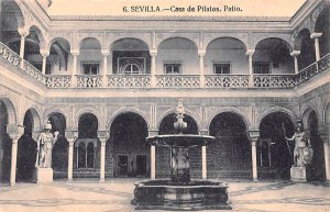 Casa de Pilatos Patio Sevilla Spain Unused 