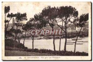 Old Postcard Douarnenez View taken of Plomarch