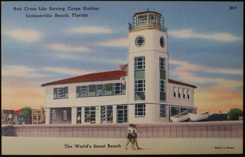 Red Cross Life Saving Corps Station Jacksonville Beach