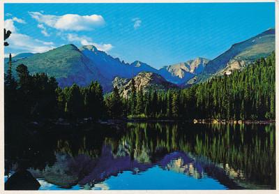 PC5285 Bear Lake, Rocky Mountain National Park, Colorado ...