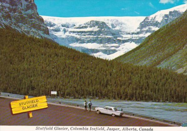 Canada Jasper Stutfield Glacier Columbia Icefield