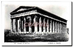 Old Postcard Athens on Theseion