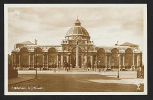 Sculpture Museum Copenhagen Denmark RPPC unused c1920's