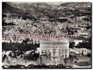 Modern Postcard Monaco Monte Carlo View Aerienne Du Musee