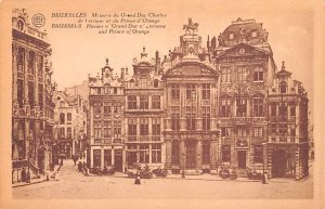 Houses o Grand Duc of Lorraine and Prince of Orange Brussels Belgium Unused 