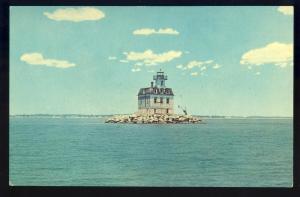 Long Island, New York/NY Postcard, Gardiners Bay Lighthouse
