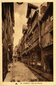 CPA Calvados LISIEUX Rue aux Févres (981959)