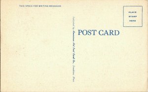 Elmwood Hotel Waterville Maine Me Vintage Linen Postcard American Art Unposted 