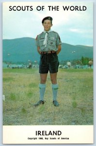 c1968's Ireland Scouts Of The World Boy Scouts Of America Mountain View Postcard