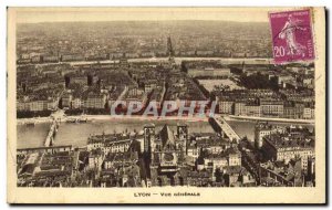 Old Postcard Lyon Vue Generale