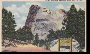 South Dakota Black Hills  Mount Rushmore Memorial