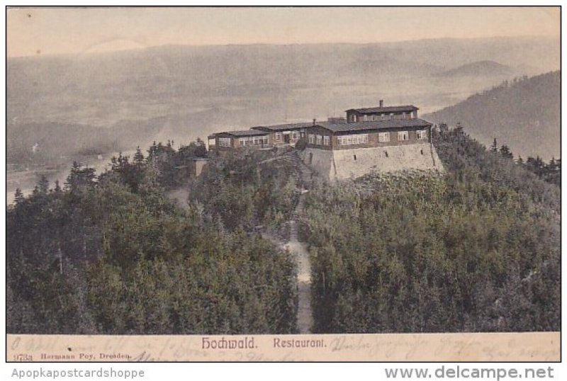 Germany Hochwald Restaurant 1905