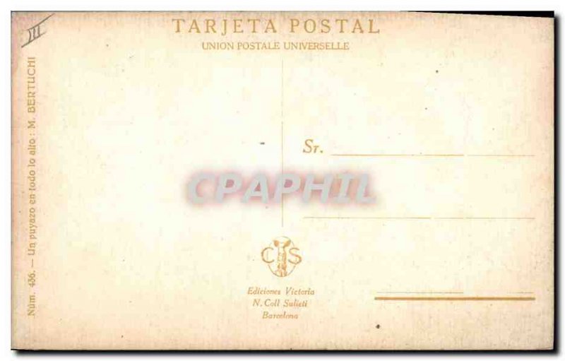 Old Postcard Bullfight Bullfight