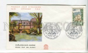 448498 France 1969 year FDC Chalons-sur-Marne