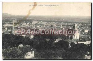 Old Postcard Agen Panoramic