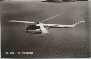 Bristol 171 Sycamore Helicopter Aircraft RPPC 03.73