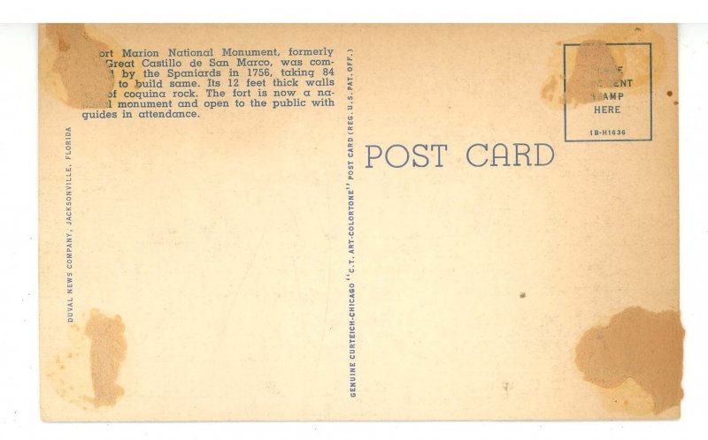 FL - St. Augustine. Fort Marion National Monument