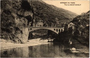 CPA Gorges du Tarn - Pont de St-Chely (107997)