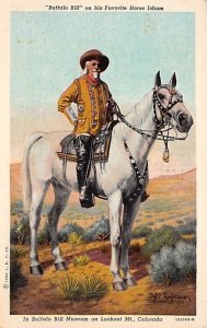 Buffalo Bill Museum Horse Isham, Colorado Postcard