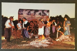 Mint Montevideo Uruguay Gauchos Campfire Pan American Advertising Real Postcard