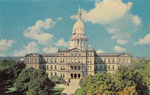 The State Capitol View Lansing MI 