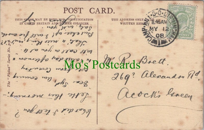 Genealogy Postcard - Brett, 269 Alexander Road, Acocks Green, Birmingham GL1772