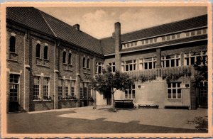 Belgium Ravels Vrouw van de Kempen School voor Zwakke Meisjes Postcard C137