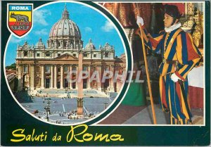 Postcard Modern Roma Guard Army