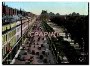 Modern Postcard Paris Rivoli street