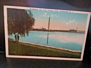 Postcard View Of Washington City From Potomac Park, Washington, DC