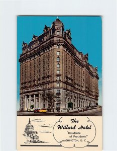 Postcard The Willard Hotel Residence of Presidents, Washington, D. C.